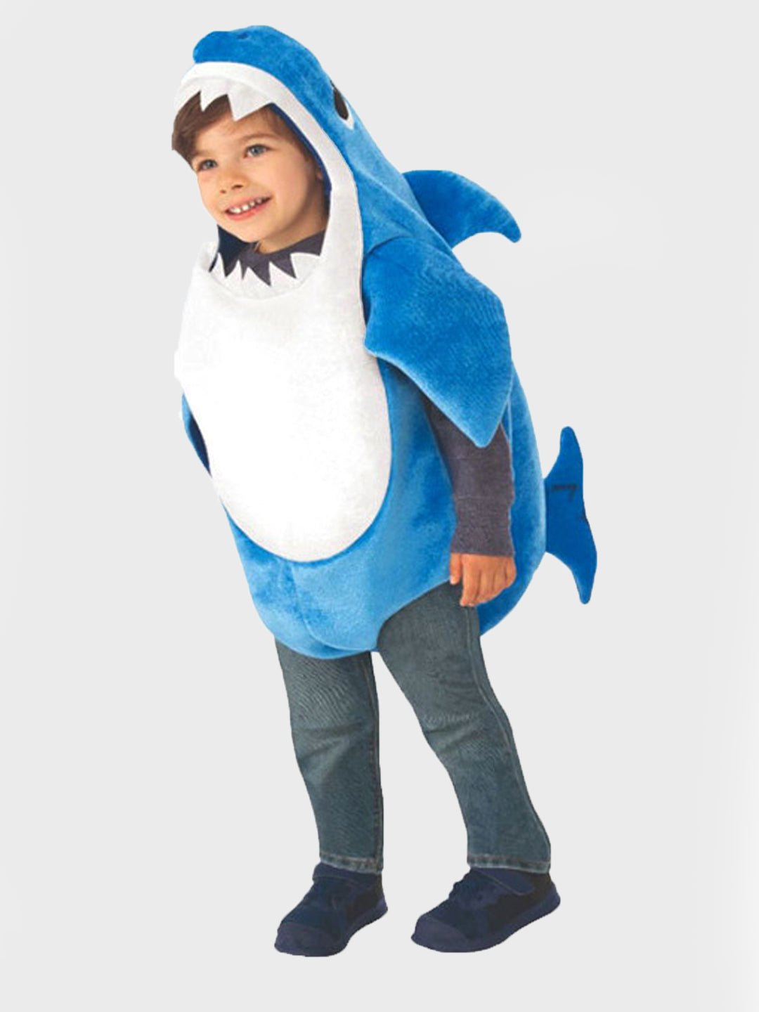Little Surprise Box, Blue Baby Shark, Kids Halloween Costume Fancy Dress Up - LSB - HWC - BLUSHARK - 4 - 6Y