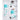 Little Surprise Box Blue Checks Stainless Steel Thermos Water Bottle | The Mom Store - Blue Water Bottle