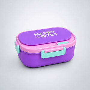 Little Surprise Box Blue Flap Lunch Box | The Mom Store - Purple Lunch Box