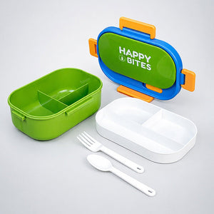 Little Surprise Box Blue Flap Lunch Box | The Mom Store - Green Lunch Box