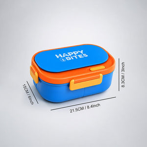 Little Surprise Box Blue Flap Lunch Box | The Mom Store - Blue Lunch Box