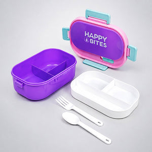 Little Surprise Box Blue Flap Lunch Box | The Mom Store - Purple Lunch Box