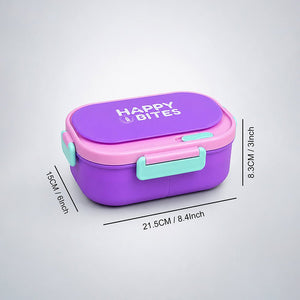 Little Surprise Box Blue Flap Lunch Box | The Mom Store - Purple Lunch Box