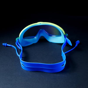 Little Surprise Box Blue Green Swim Goggles | The Mom Store - Swim Goggles