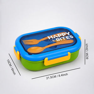 Little Surprise Box Blue Lid Bento Lunch Box | The Mom Store - Blue Lunch Box