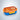 Little Surprise Box Blue Lid Bento Lunch Box | The Mom Store - Orange Lunch Box