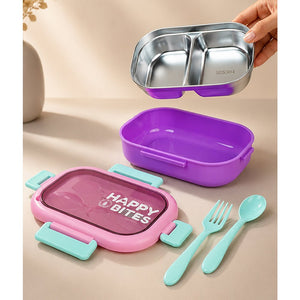 Little Surprise Box Blue Lid Bento Lunch Box | The Mom Store - Purple Lunch Box