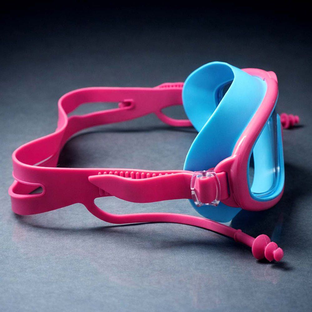 Little Surprise Box Blue & Pink Anti - Fog UV Protection Leakproof Swim Goggles for Kids, 7–15 Years - Swim Goggles