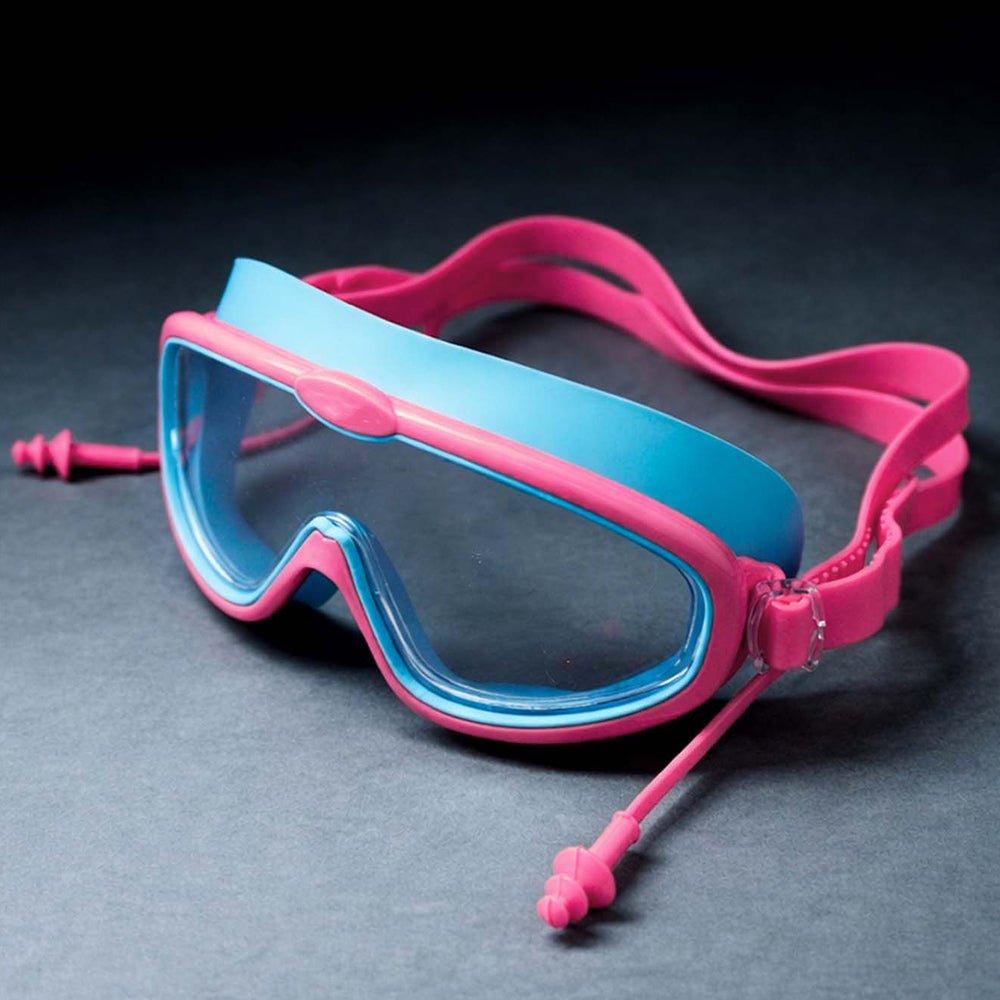 Little Surprise Box Blue & Pink Anti - Fog UV Protection Leakproof Swim Goggles for Kids, 7–15 Years - Swim Goggles