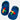 Little Surprise Box Blue Pinwheel Slip on Clogs all season Footwear for Toddlers & Kids - LSB - FW - BLUPINWHEEL - 24EU