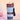Little Surprise Box Blue Red Check Stainless Steel Tumbler 560ml - Water Bottle