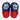 Little Surprise Box Blue & Red spinning rocket Slip on Clogs/Footwear for Toddlers & Kids - LSB - FW - BLUREDSPINRCKET - 18/19EU