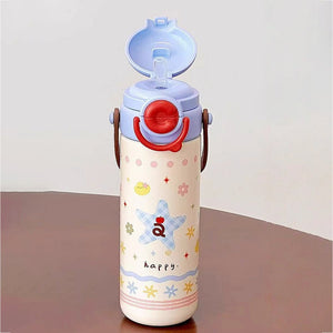 Little Surprise Box Blue Star Sleek Stainless Steel Water Bottle 550ml - Water Bottle