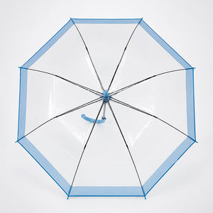 Little Surprise Box Blue Transparent Umbrella | The Mom Store - Monsoon Wear