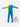 Little Surprise Box, Blue Tri Color Super Sport Swimwear for Toddlers & Kids with UPF 30+(130) - LSB-SW-LSBTRIBLU130
