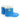 Little Surprise Box, Blue & White Band Rubber Rain Gumboots for kids - LSB - GB - S7 - BLU - BAND - 25EU