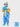Little Surprise Box, Blue & Yellow Space Full Jumpsuit Style Raincoat for Toddlers and Kids - LSB - JS - BLUYELWSPACE - M