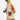 Little Surprise Box Bold Geometric Print Cream & Orange Raincoat for Kids - LSB-S5-RC-GEOMETRICORANGE-M