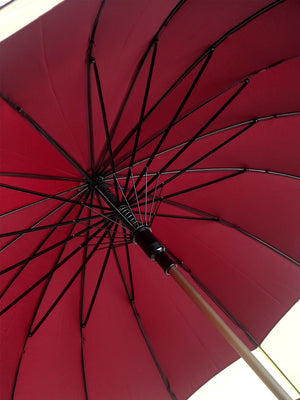 Little Surprise Box Border Large Canopy Size Umbrella for Adults - LSB - UM - MARN - CRMBORDER