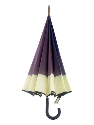 Little Surprise Box Border Large Canopy Size Umbrella for Adults - LSB - UM - CHOCLT - CRMBORDER