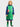 Little Surprise Box, Bottle Green Dino Knee Length Raincoat for Kids - 