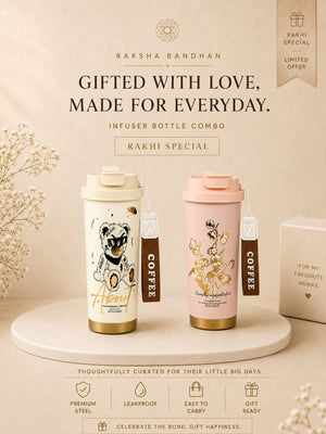 Little Surprise Box Bottle Rakhi Gift Combo - Rakhi Combo
