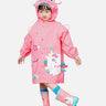 Little Surprise Box Bright Pink Magical Unicorn Theme Raincoat for Kids - LSB-S4-RC-BRIGHTPINKUNICORN-SMALL