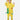Little Surprise Box Bright Yellow 3D Dino Theme All Over Jumpsuit / Playsuit Raincoat for Kids - LSB-S4-JS-3D-DINO-SMALL