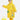 Little Surprise Box Bright Yellow Giraffe Print Raincoat for Kids and Toddlers - Kids Rainwear