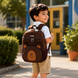 Little Surprise Box Brown Bear Kids Backpack | The Mom Store - Back To School