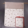 Little Surprise Box Brown Deer Hooded Newborn Winter Wrapper - Baby Blanket