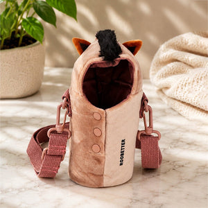 Little Surprise Box Brown Horse Stainless Steel Water Bottle & Thermos Flask | The Mom Store - Orange Water Bottle