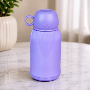 Little Surprise Box Brown Horse Stainless Steel Water Bottle & Thermos Flask | The Mom Store - Purple Water Bottle