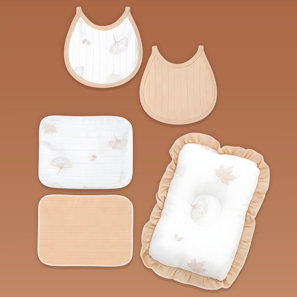 Little Surprise Box Brown Maple Leaf Newborn Baby Gift Hamper (0–12 Months) - Gift Set