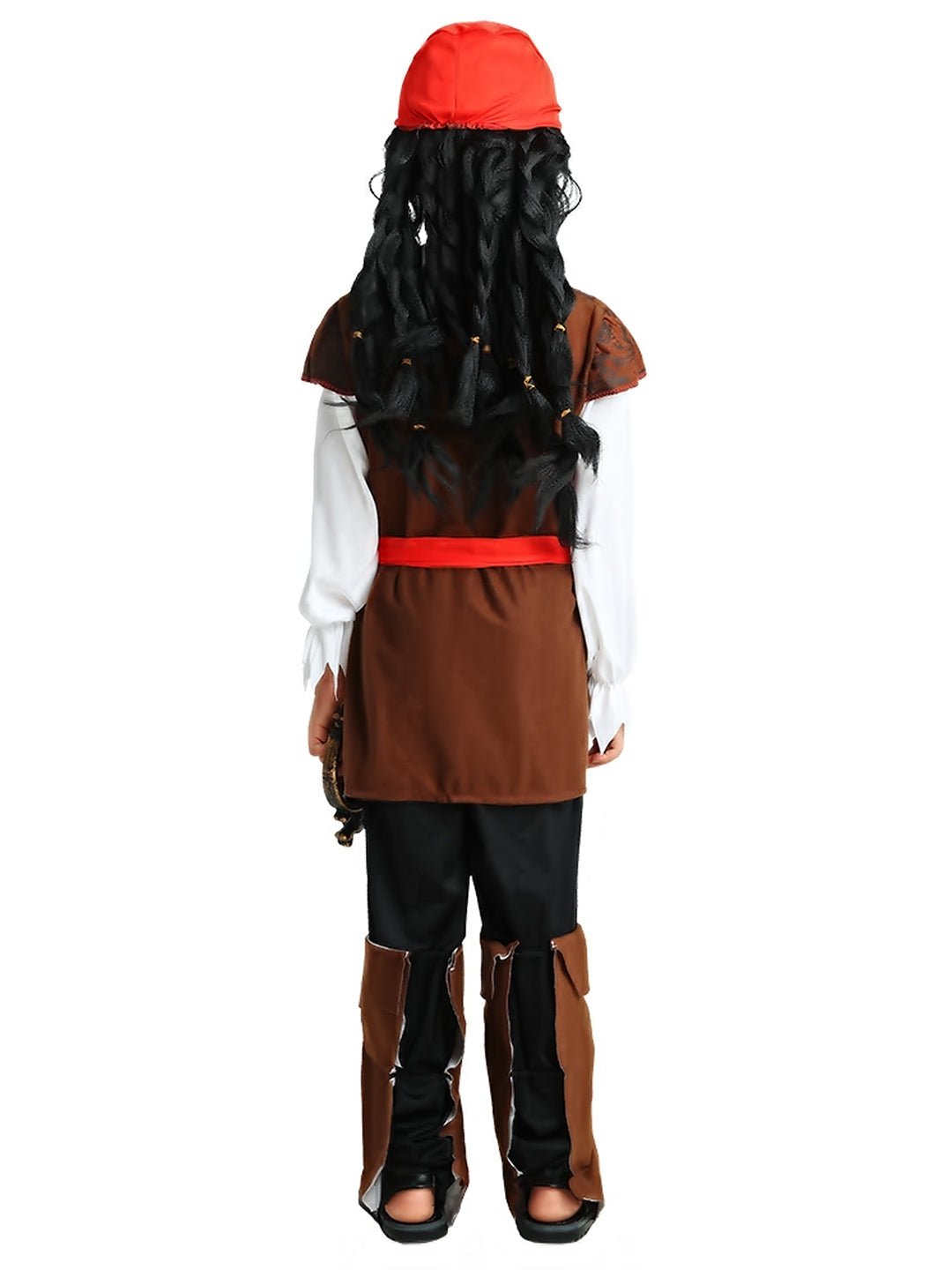 Little Surprise Box, Brown Pirate, kids Halloween costume fancy dress up - LSB - HWC - BRWNPIRATE - 7 - 8Y