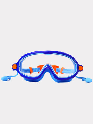 Little Surprise Box Bubble Anti Fog UV Protection Leakproof Design Swim Goggles for Kids - Blue&Orange Swim Goggles