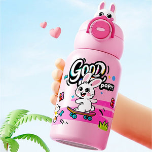 Little Surprise Box Bunny 3D Face Kids Bottle 550ml - Water Bottle