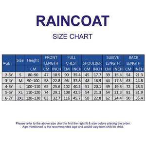 Little Surprise Box Bunny Pocket Raincoat | The Mom Store - S Kids Raincoat