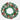 Little Surprise Box Bushy Frosty Christmas wreath & Christmas Décor - LSB - CMS - 22CHOCLTE - WRTH