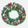Little Surprise Box Bushy Frosty Christmas wreath & Christmas Décor - LSB - CMS - 22CHOCLTE - WRTH