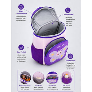 Little Surprise Box Butterfly Kids Backpack | The Mom Store - Back To School
