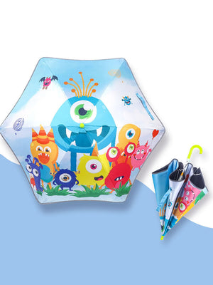 Little Surprise Box, Canopy Umbrella for Kids, 2yrs - 5 yrs - LSB - UM - MONSTER - CANOPY