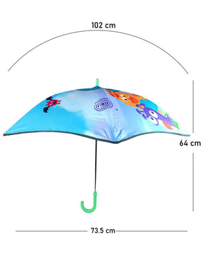 Little Surprise Box, Canopy Umbrella for Kids, 2yrs - 5 yrs - LSB - UM - MONSTER - CANOPY