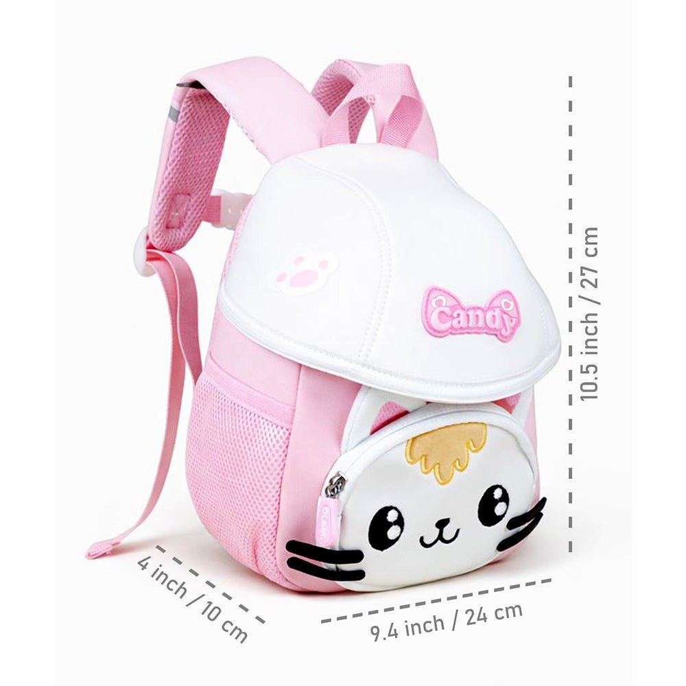 Little Surprise Box Catty Flip Cap Series soft Neoprene toddlers Kids backpack - Baby Bags