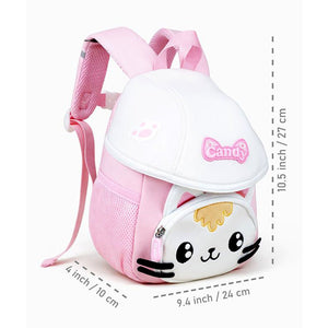 Little Surprise Box Catty Flip Cap Series soft Neoprene toddlers Kids backpack - Baby Bags