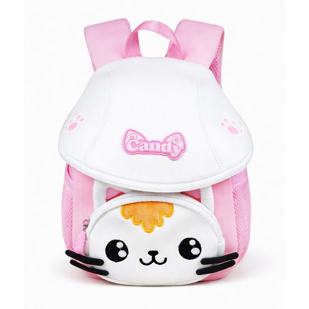 Little Surprise Box Catty Flip Cap Series soft Neoprene toddlers Kids backpack - Baby Bags