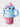Little Surprise Box Checkered Stainless Steel Tumbler for Kids and Adults, 550ml - LSB - WB - PNKBLU - CHECKS