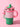 Little Surprise Box Checkered Stainless Steel Tumbler for Kids and Adults, 550ml - LSB - WB - GRNPNK - CHECKS