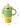 Little Surprise Box Checkered Stainless Steel Tumbler for Kids and Adults, 550ml - LSB - WB - YELWGRN - CHECKS