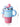 Little Surprise Box Checkered Stainless Steel Tumbler for Kids and Adults, 550ml - LSB - WB - PNKBLU - CHECKS